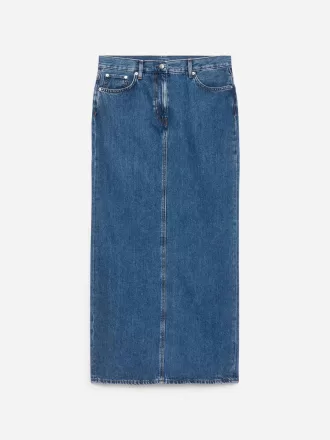 Maxi jeanskjol