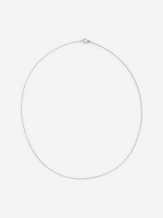 Medium Sterling Silver Chain Halsband