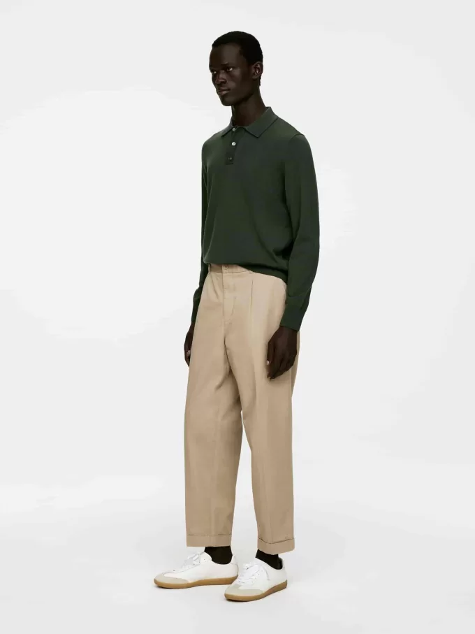 Merino Polo Jumper Merino Polo Jumper