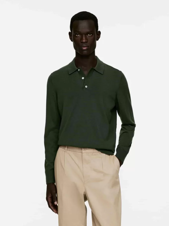 Merino Polo Jumper Merino Polo Jumper