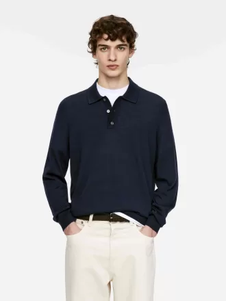 Merino Polo Jumper