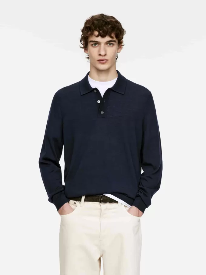 Merino Polo Jumper Merino Polo Jumper