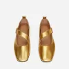 Metalliska Mary Jane Flats Metalliska Mary Jane Flats