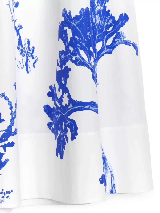 Midi bomullskjol Midi bomullskjol