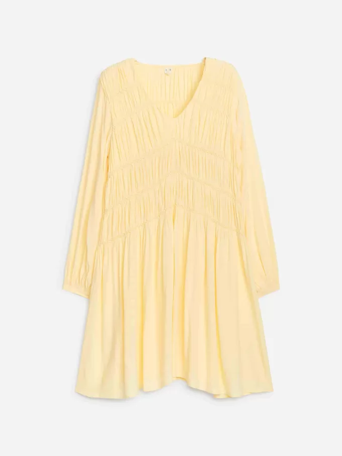 Midi smockklänning Midi smockklänning