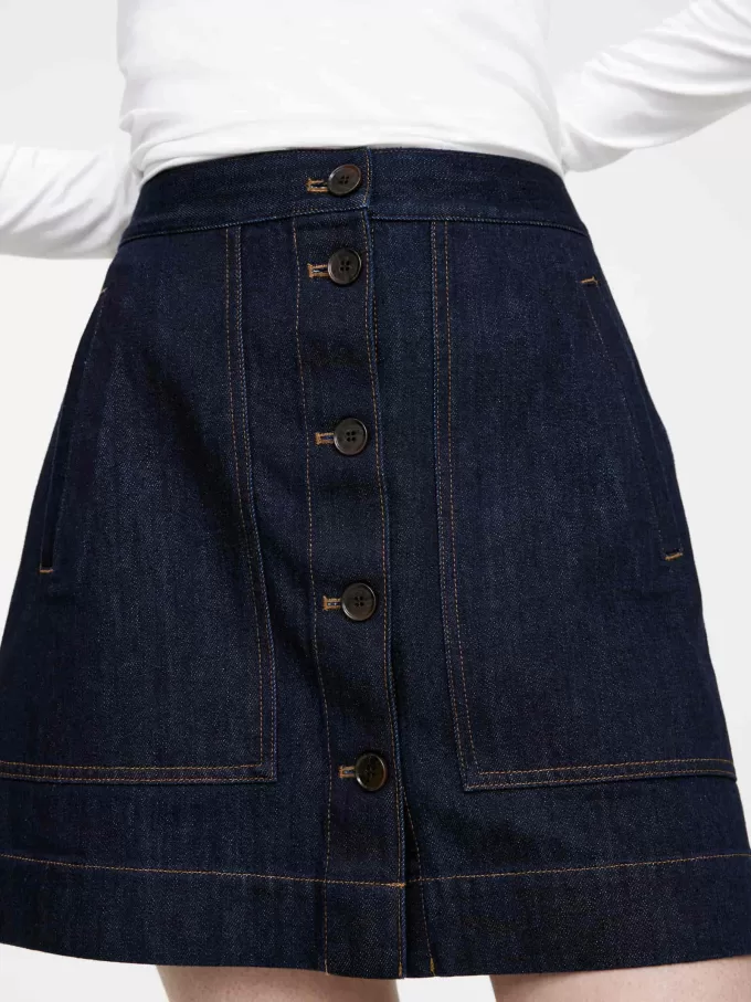 Minikjol i jeans Minikjol i jeans