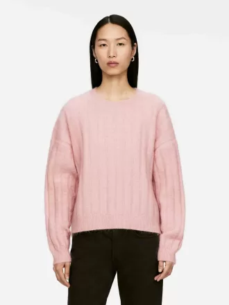 Mohair Wool-Blend Jumper