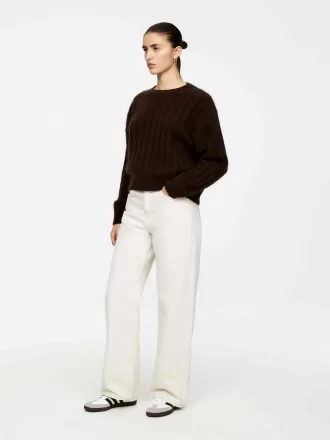 Mohair Wool-Blend Jumper