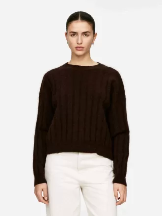 Mohair Wool-Blend Jumper