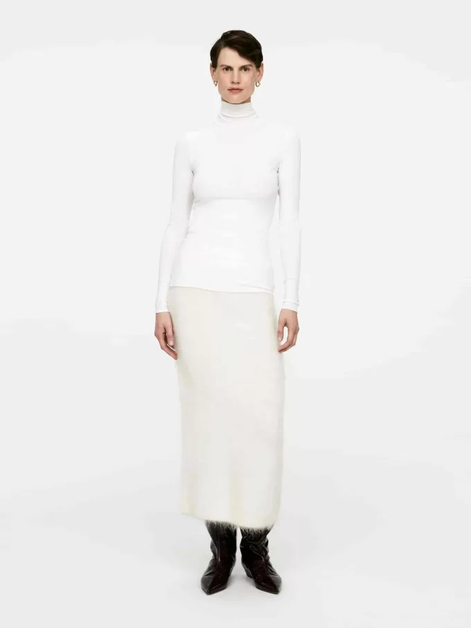 Mohair-Wool Blend Kjol Mohair-Wool Blend Kjol