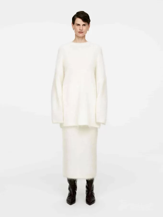 Mohair-Wool Blend Kjol Mohair-Wool Blend Kjol