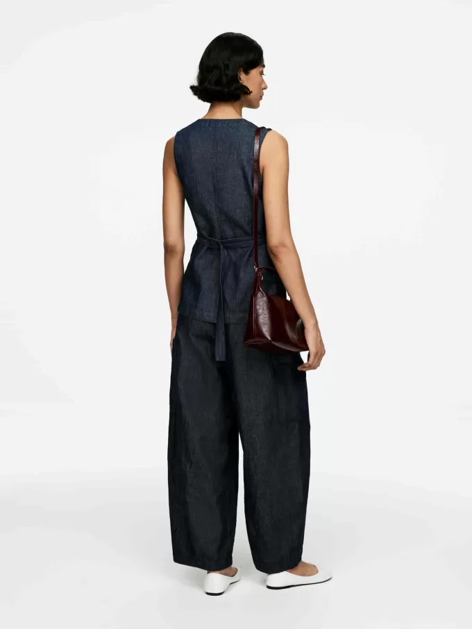 Monterad jeansväst Monterad jeansväst