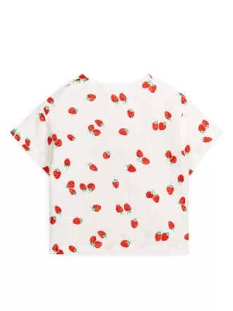 Muslin T-shirt i bomull Muslin T-shirt i bomull