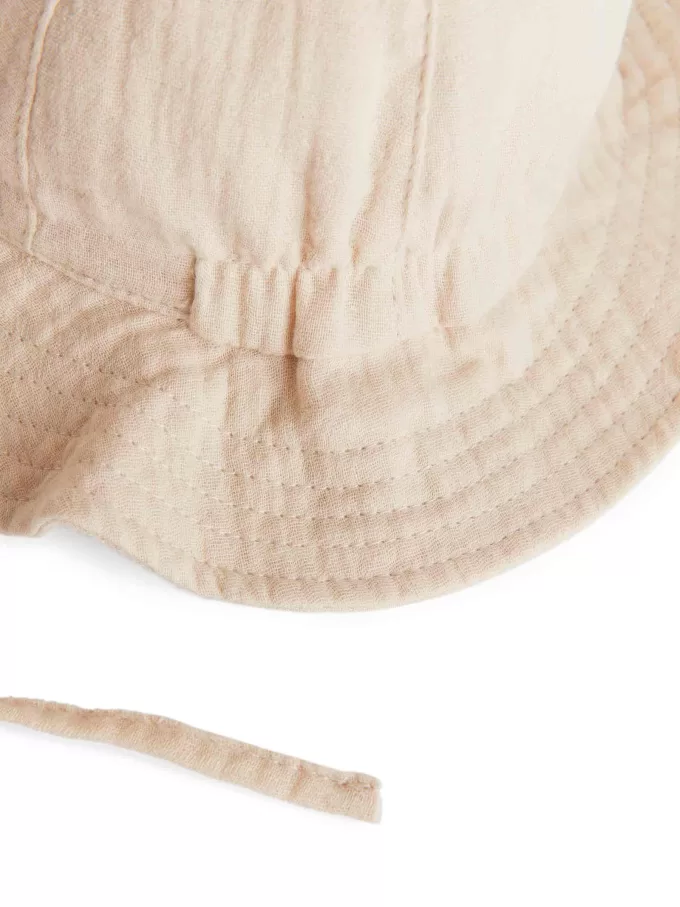 Muslin solhatt i bomull Muslin solhatt i bomull