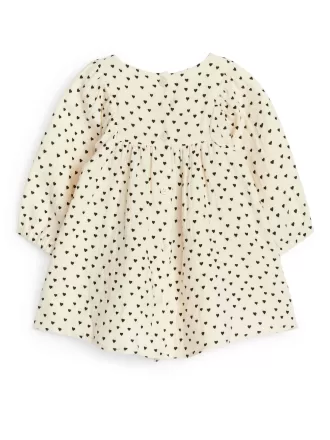 Muslinklänning i bomull