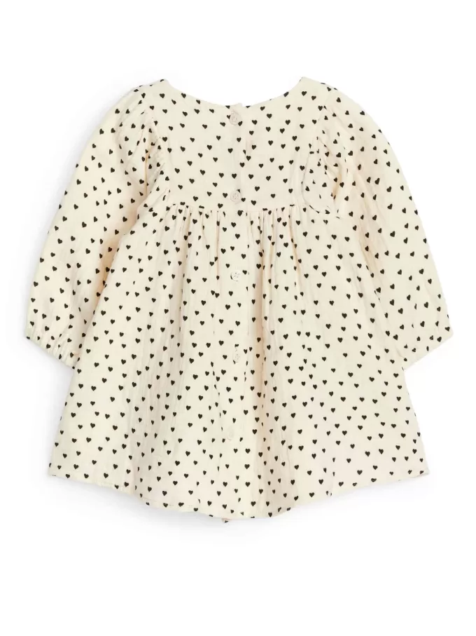 Muslinklänning i bomull