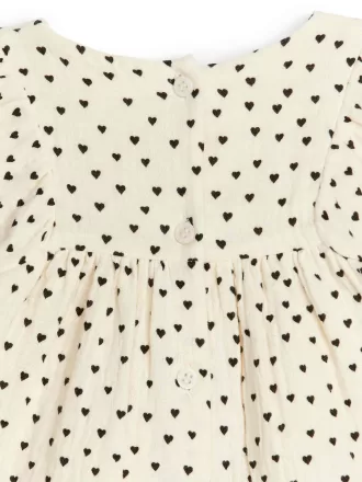 Muslinklänning i bomull