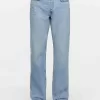 OCEAN Lösa raka jeans