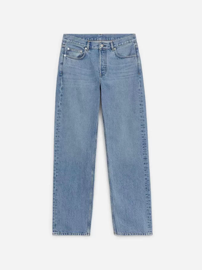 OCEAN Lösa raka jeans