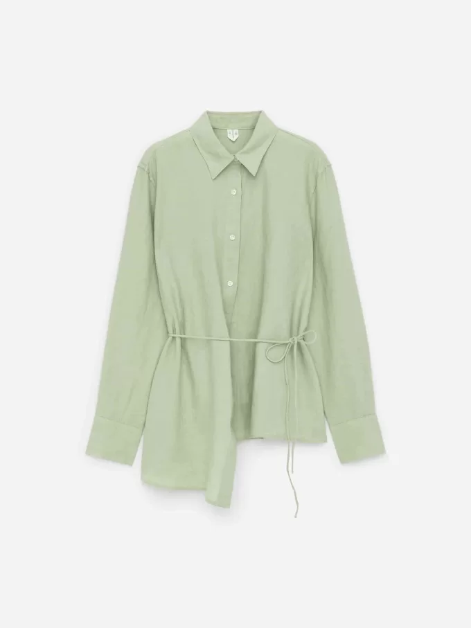 Omlott linneskjorta Omlott linneskjorta