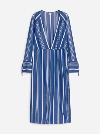 Omlottklänning i midi