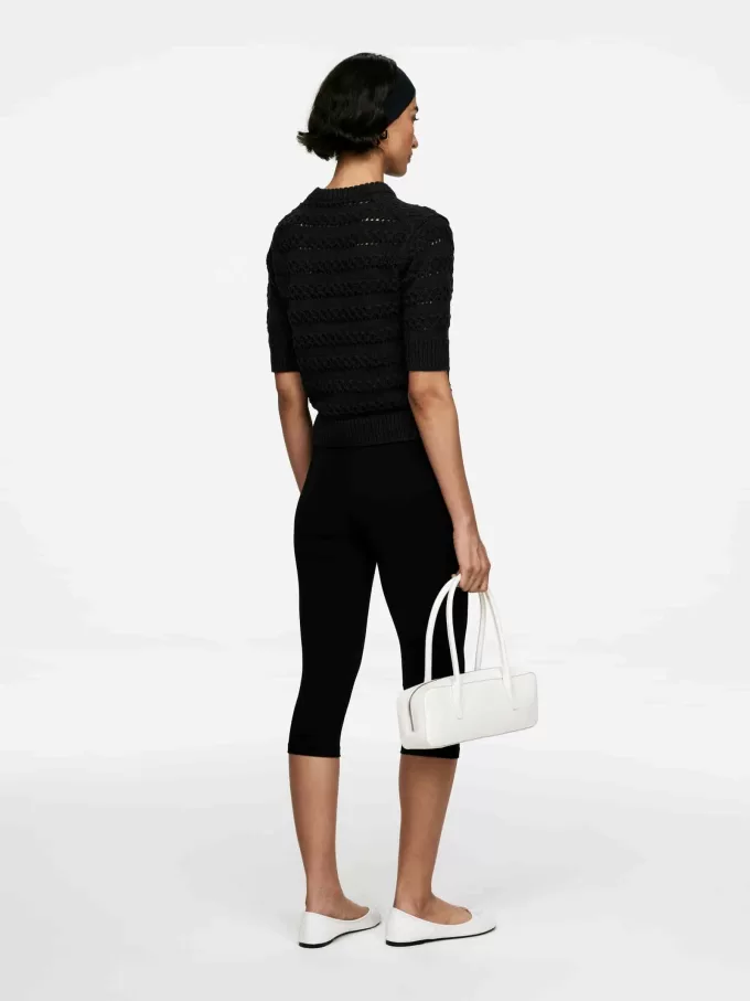 Öppen stickad topp Öppen stickad topp