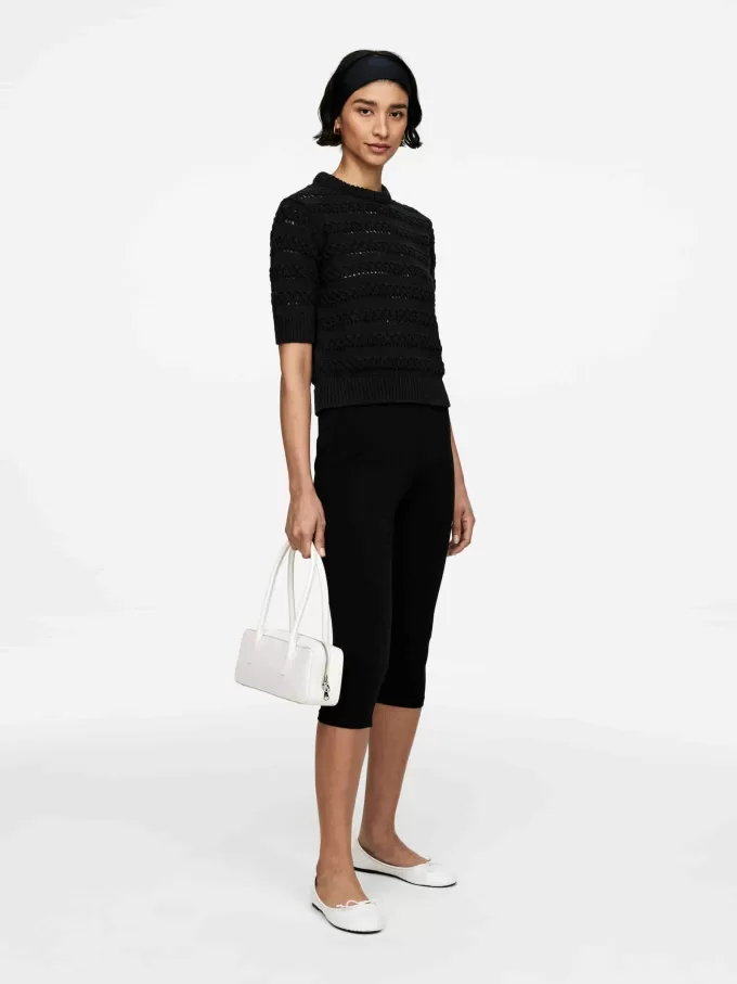 Öppen stickad topp Öppen stickad topp