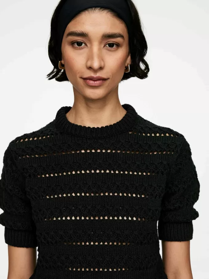 Öppen stickad topp Öppen stickad topp