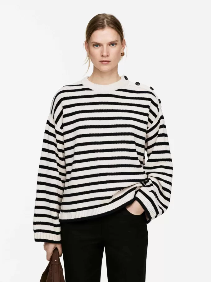 Överdimensionerad bomullströja Överdimensionerad bomullströja