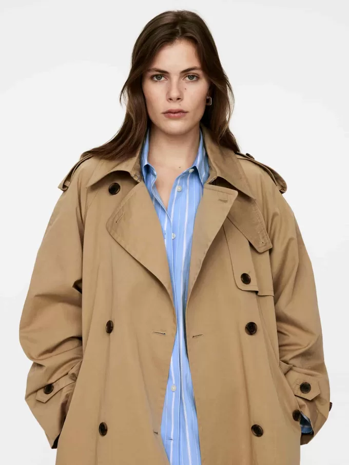 Oversized bomullsskjorta