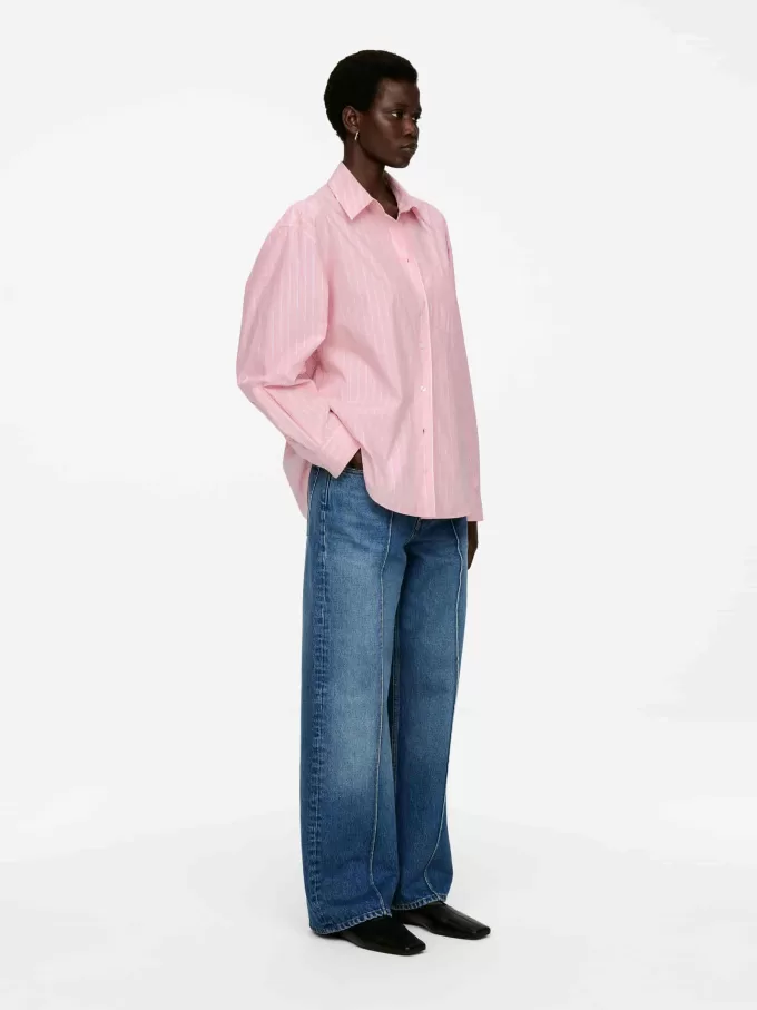 Oversized bomullsskjorta Oversized bomullsskjorta