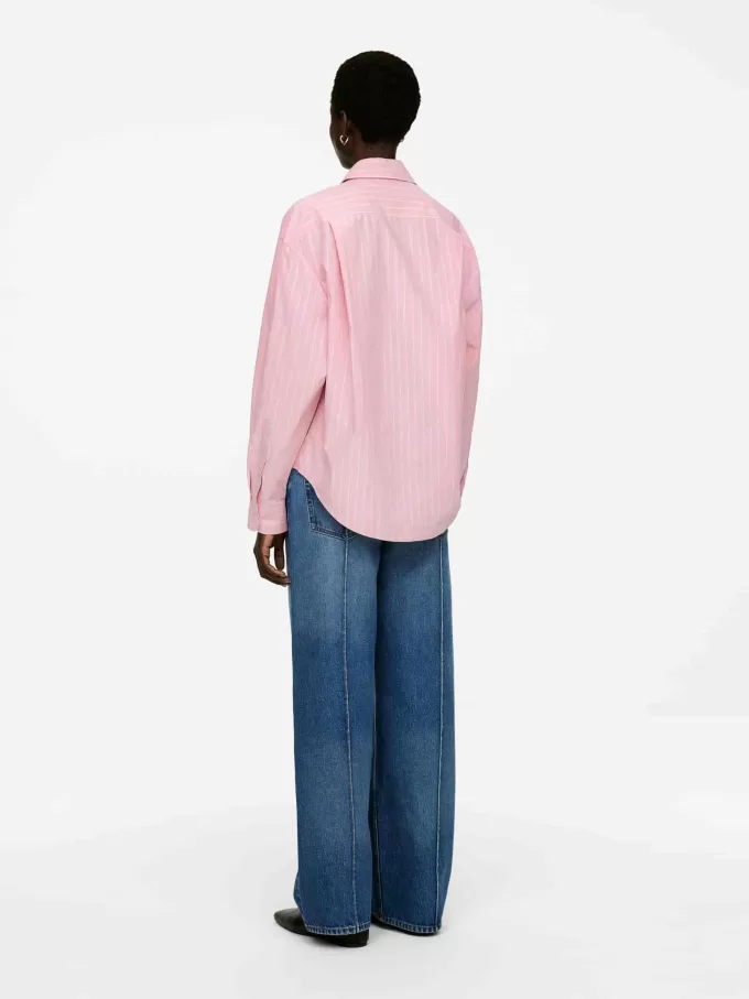 Oversized bomullsskjorta Oversized bomullsskjorta