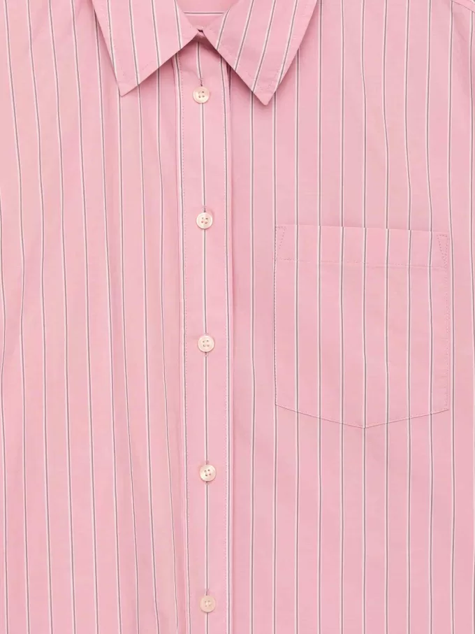 Oversized bomullsskjorta Oversized bomullsskjorta