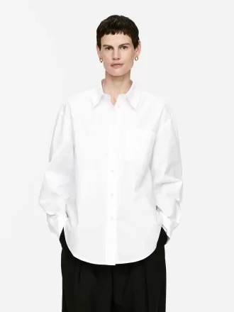 Oversized bomullsskjorta Oversized bomullsskjorta