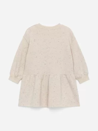 Oversized sweatshirtklänning