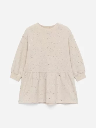 Oversized sweatshirtklänning