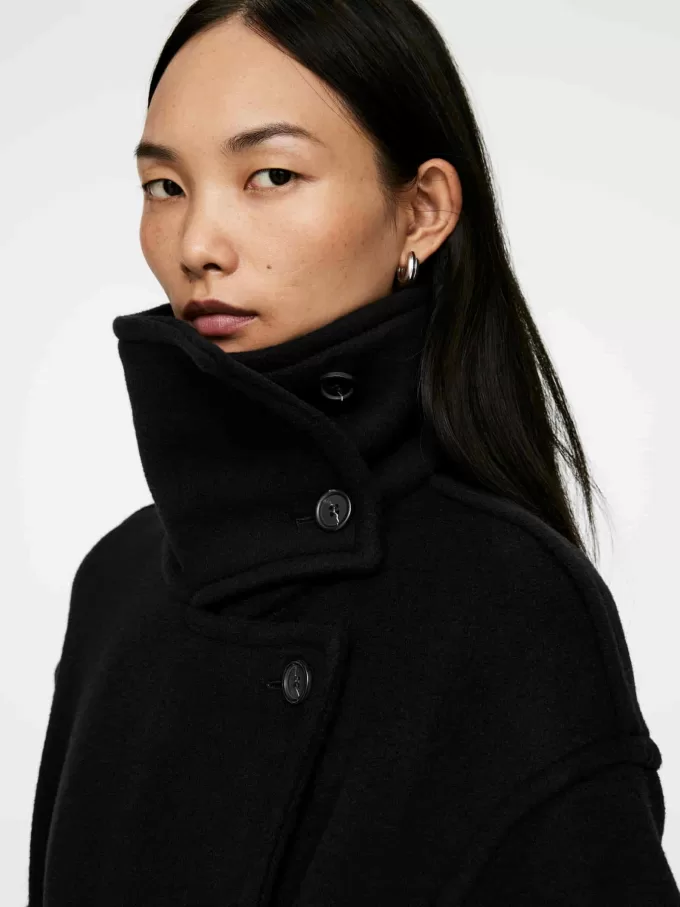 Oversized ullblandningsrock Oversized ullblandningsrock