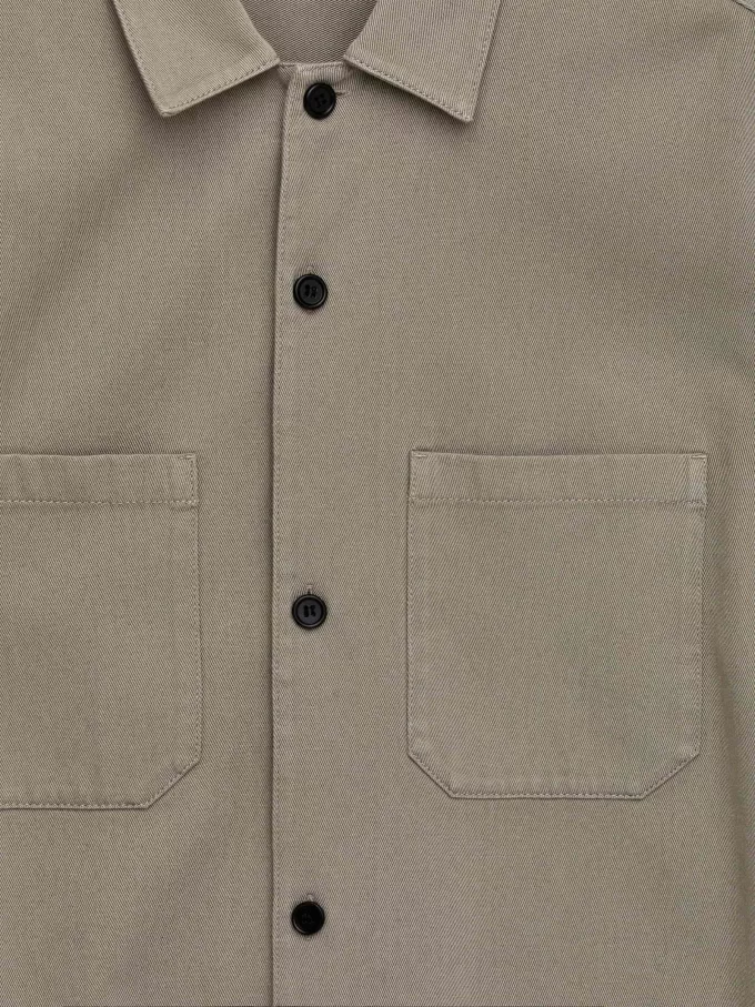 Övertröja i bomullstwill Övertröja i bomullstwill