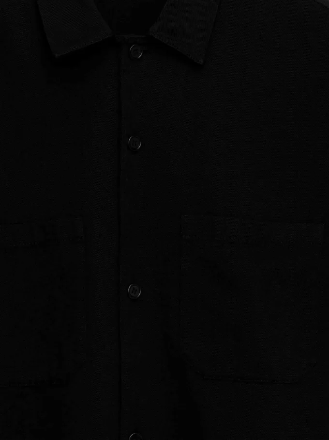 Övertröja i bomullstwill Övertröja i bomullstwill