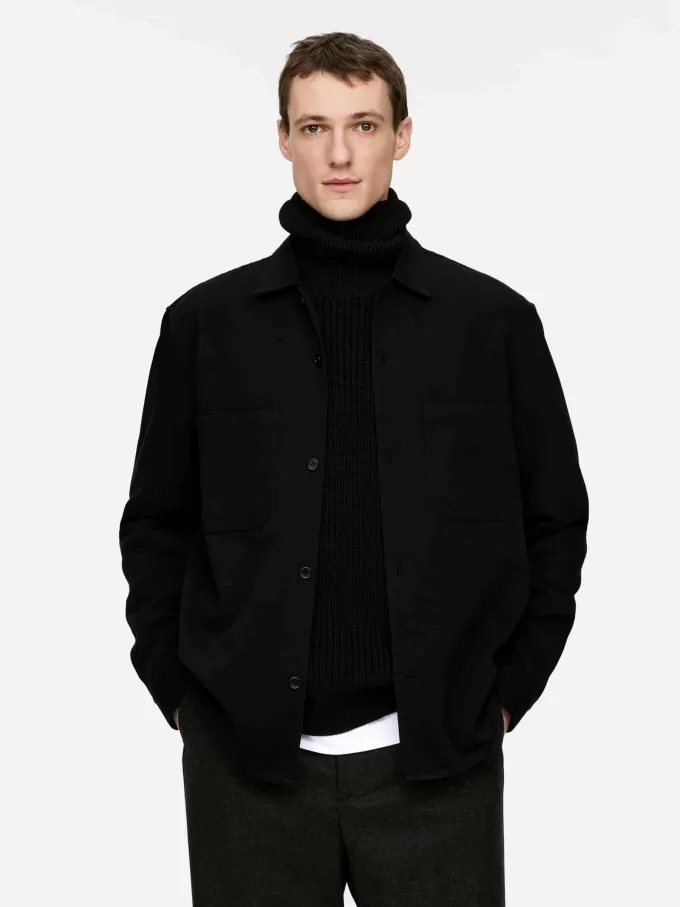 Övertröja i bomullstwill Övertröja i bomullstwill