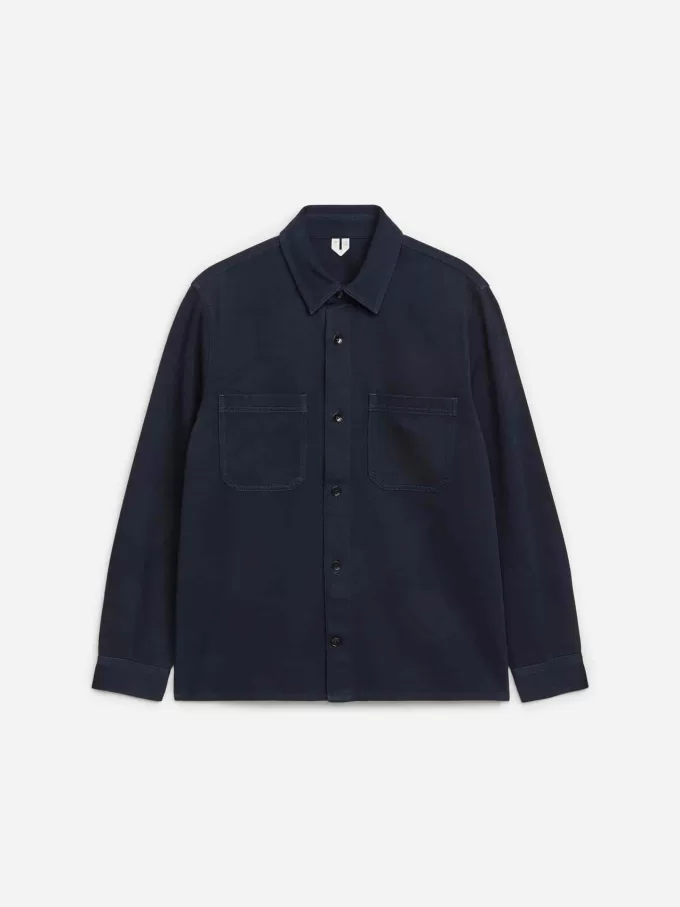 Övertröja i bomullstwill Övertröja i bomullstwill