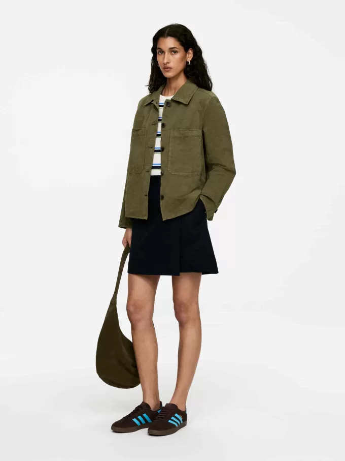 Övertröja i linneblandning Övertröja i linneblandning