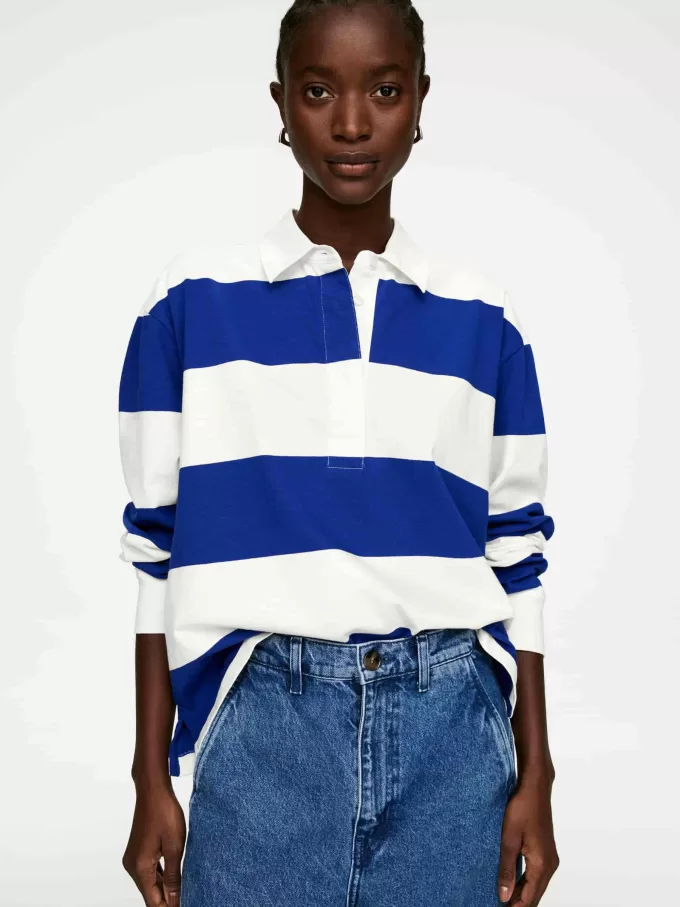 Pikétröja i bomull