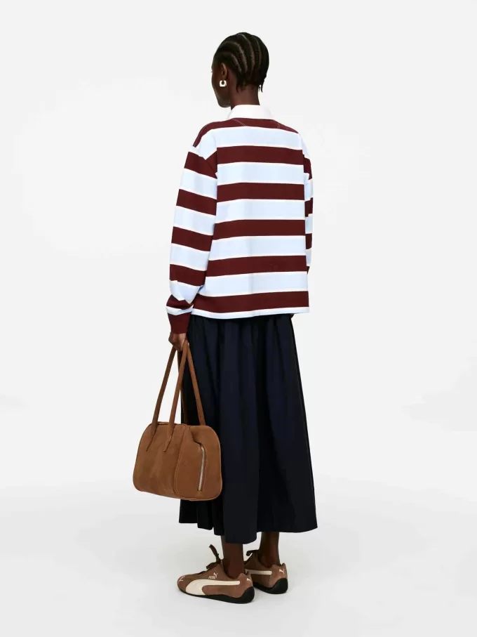 Pikétröja i bomull Pikétröja i bomull