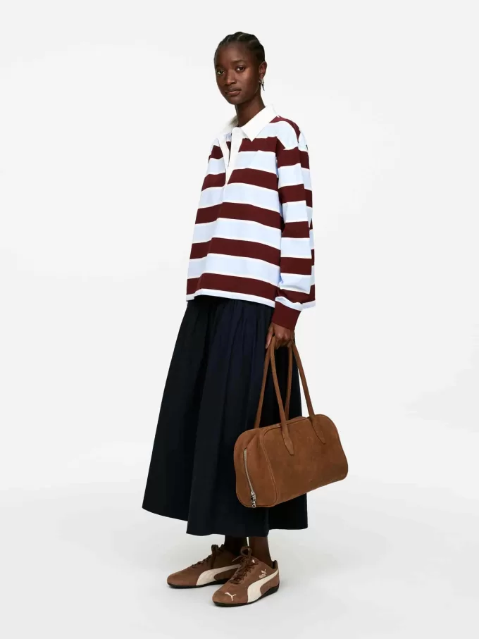 Pikétröja i bomull Pikétröja i bomull