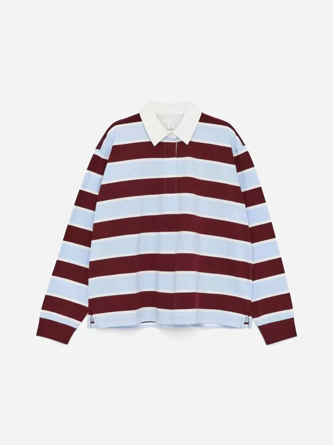 Pikétröja i bomull Pikétröja i bomull