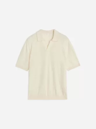 Pikétröja i bomullslinne