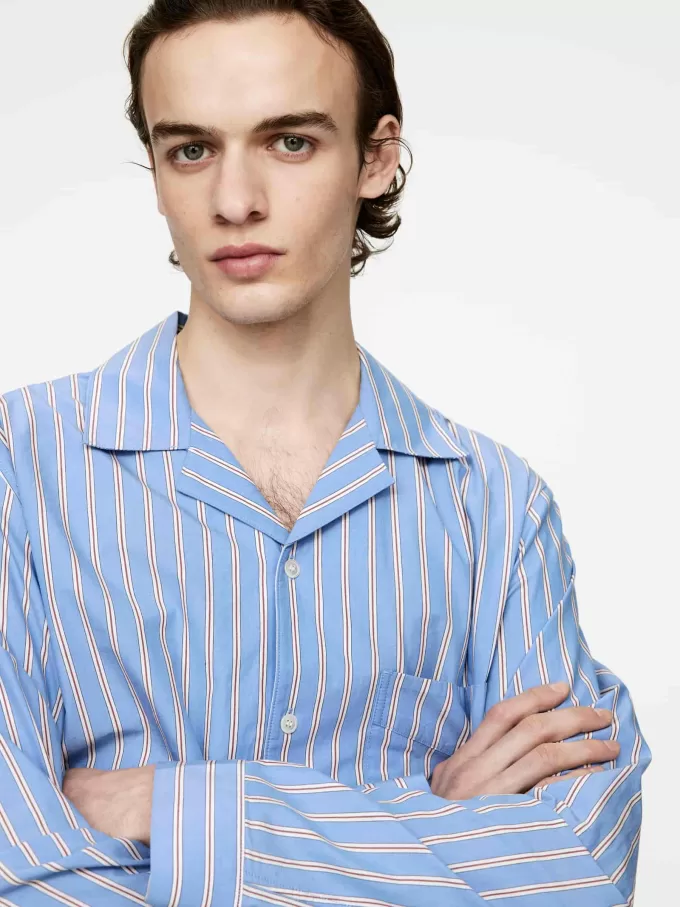 Poplin pyjamasskjorta Poplin pyjamasskjorta