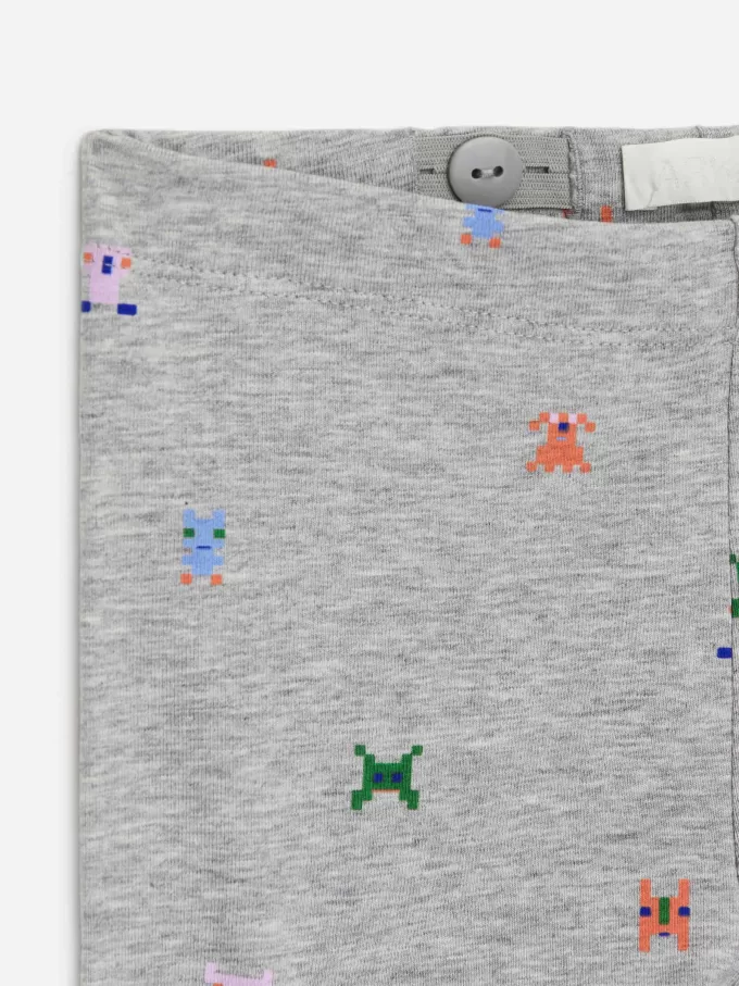 Printade Jersey Leggings