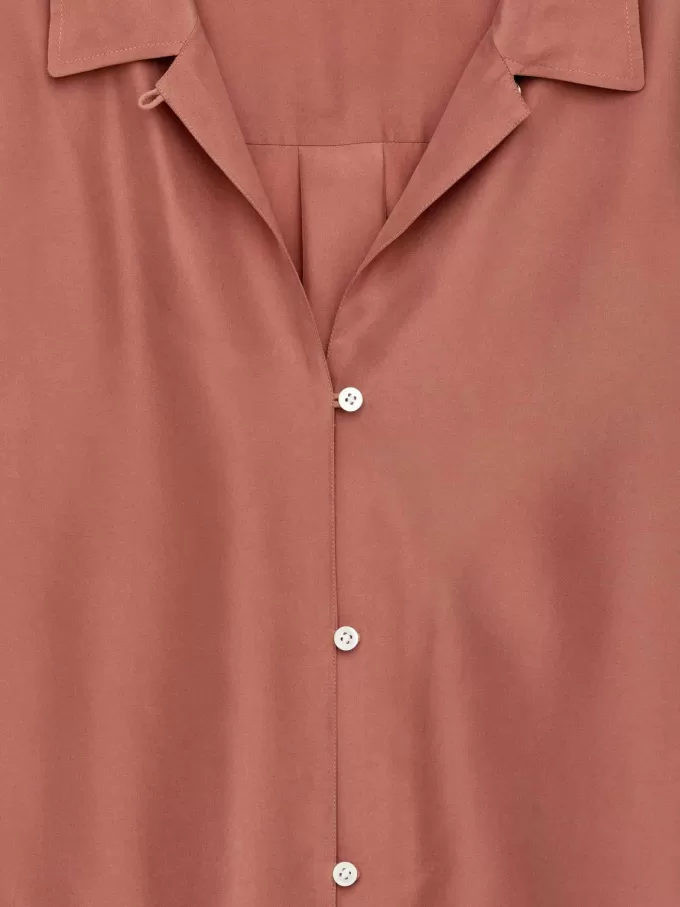 Pyjamasskjorta i siden Pyjamasskjorta i siden